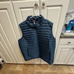Eddie Bauer Blue Puffer Jacket